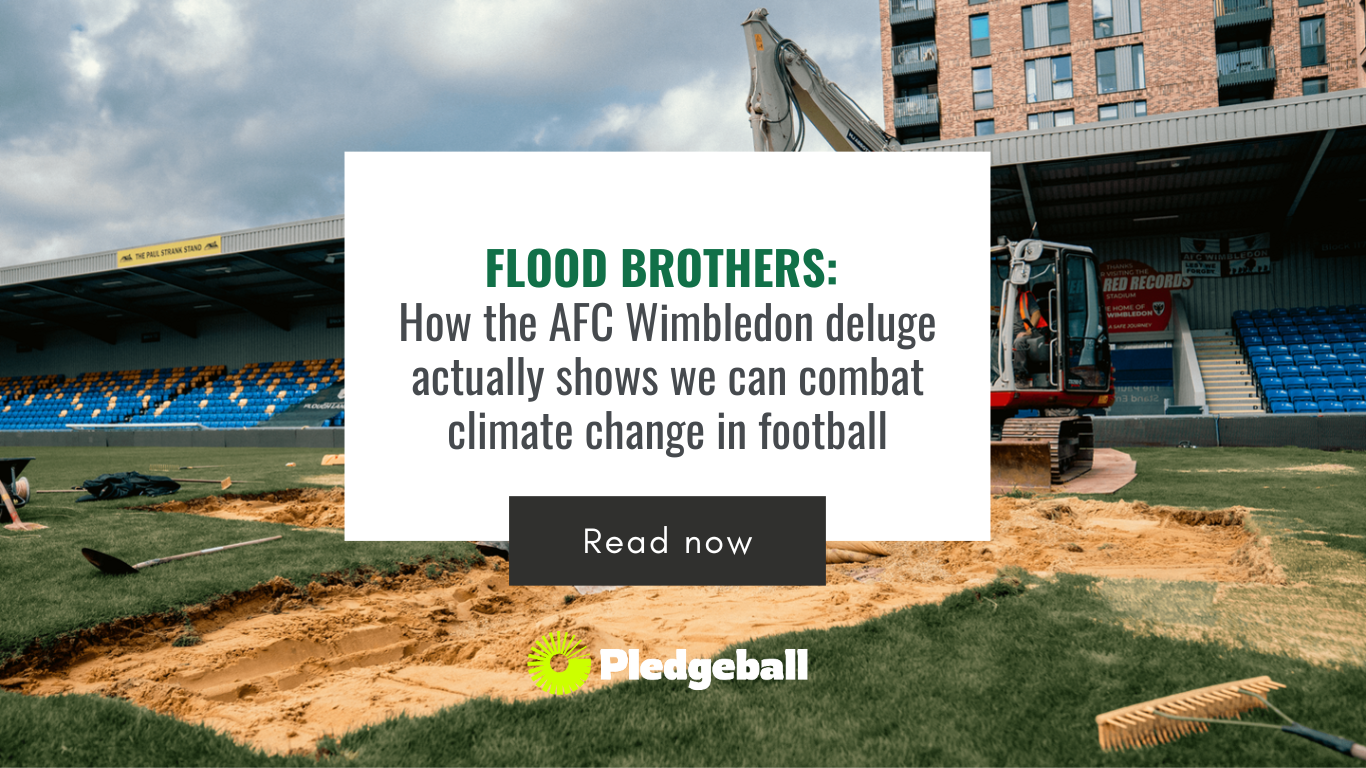 When the nearby River Wandle swamped the playing surface of the League Two club’s neat and tidy little ground in South West London, they were staring at a full-blown disaster.